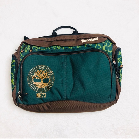 timberland camo luggage